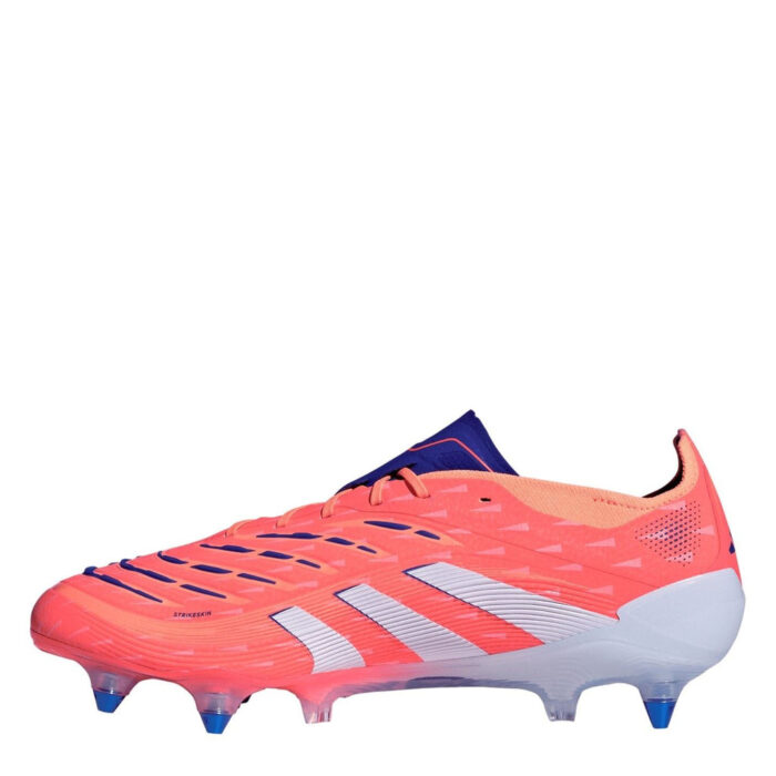 adidas Predator Soft Ground Football Boots – Orange/White – view 2