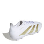 adidas Predator 24 Firm Ground Football Boots – White/Gold/Bge – view 4