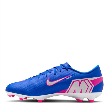Nike Zoom Mercurial Vapor 16 Firm Ground Football Boots – Blue/Wht/Pink – view 2