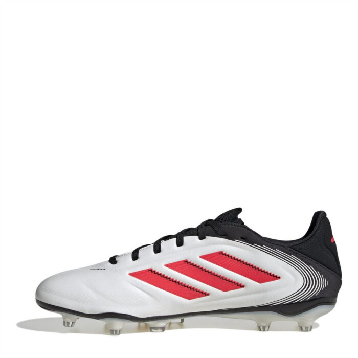 adidas Copa Pure 3 Firm Ground Football Boots – White/Red - Image 2