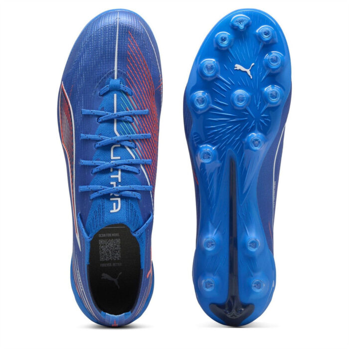 Puma Ultra 6 Firm Ground Football Boots – Ultra Blue- Wh - Image 3