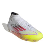 adidas Womens F50 Firm Ground Football Boots – White/Red – view 3