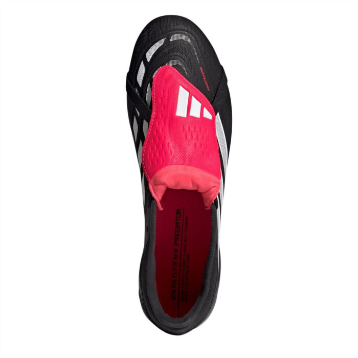 adidas Predator Turf Football Boots – Black/White/Red – view 5