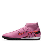 Nike Mercurial Superfly 10 Turf Football Boots – Pink/Black – view 2