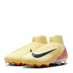 Nike Mercurial Superfly 10 Firm Ground Football Boots – Orange/Navy – view 4