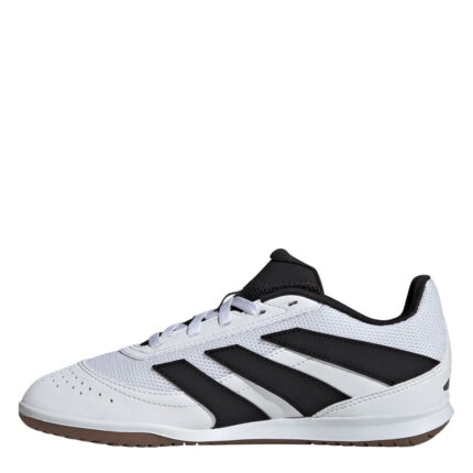adidas Predator Junior Indoor Football Boots – White/Blk/Lemon – view 2