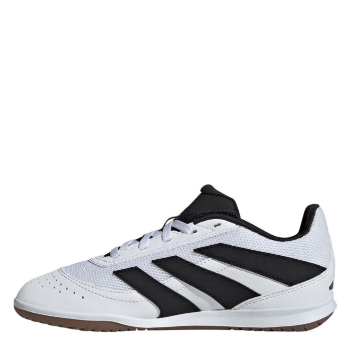 adidas Predator Junior Indoor Football Boots – White/Blk/Lemon – view 2