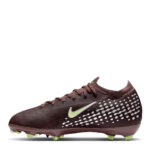 Nike Mercurial Vapor 16 Junior Firm Ground Football Boots – Plum/Silver – view 2