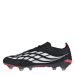 adidas Predator Firm Ground Football Boots – Black/Red