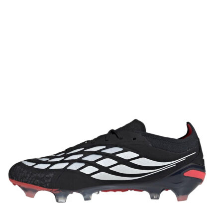 adidas Predator Firm Ground Football Boots – Black/Red