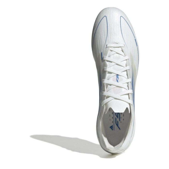 adidas F50 Firm Ground Football Boots – White/Pearl – view 5