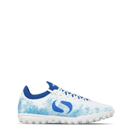 Sondico Blaze Junior Turf Football Boots – White/Blue