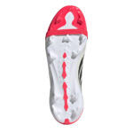 adidas Predator Fold Over Tongue Junior Firm Ground Football Boots – Red/Blk/White – view 6