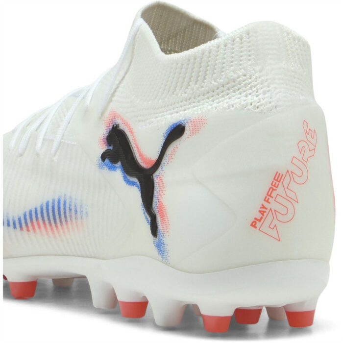 Puma Future 8 Multi-Ground Football Boots – Puma White-Pu - Image 5
