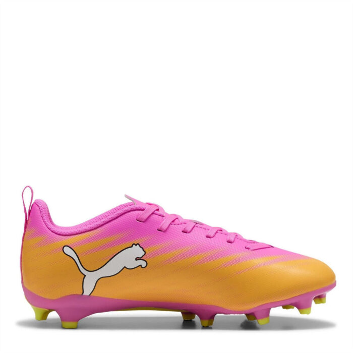 Puma Ultra Junior Firm Ground Football Boots – Poison Pink – view 4