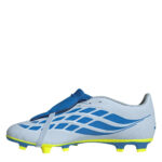 adidas Predator Fold Over Tongue Firm Ground Football Boots – Blue/Yellow – view 2