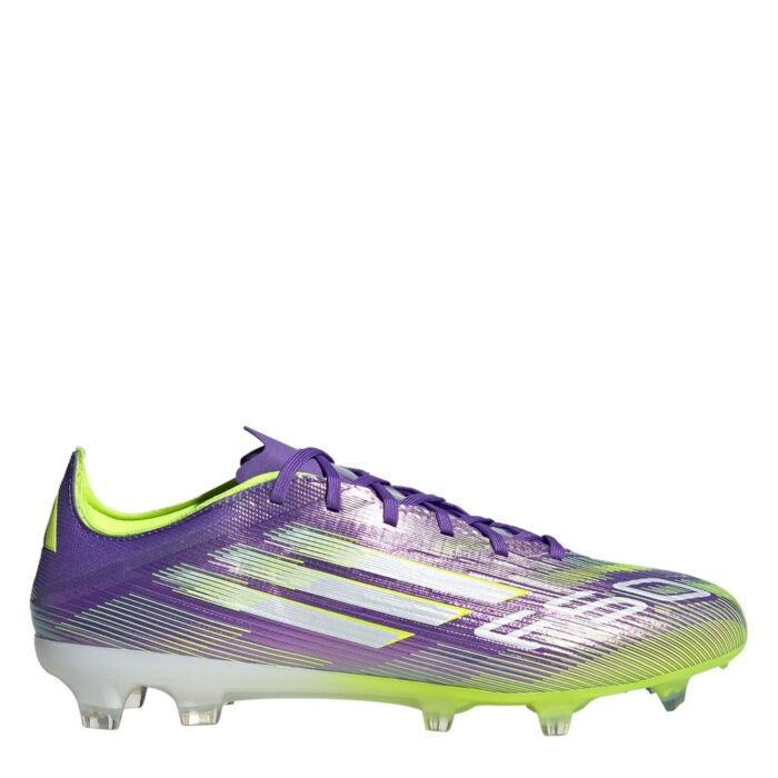adidas F50 Firm Ground Football Boots – Purple/White – view 8