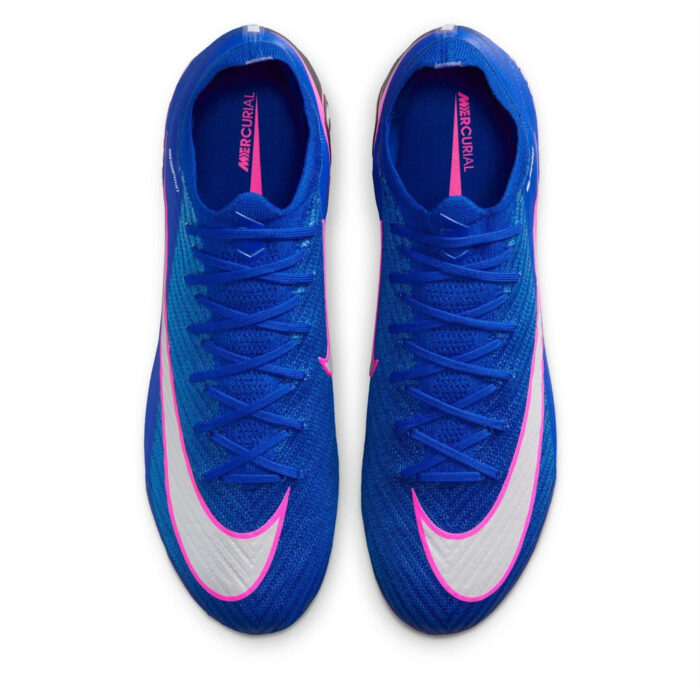 Nike Mercurial Vapor 16 Soft Ground Football Boots – Blue/Wht/Pink – view 6