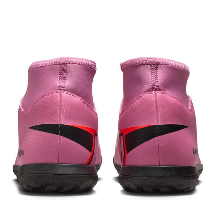 Nike Mercurial Superfly 10 Turf Football Boots – Pink/Black – view 5