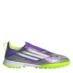 adidas F50 Junior Multi-Ground Football Boots – Purple/White