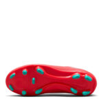 Nike Mercurial Vapor 16 Junior Firm Ground Football Boots – Red/Green – view 3