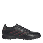 adidas Junior Turf Football Boots – Black/Carbn/Red