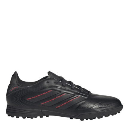 adidas Junior Turf Football Boots – Black/Carbn/Red