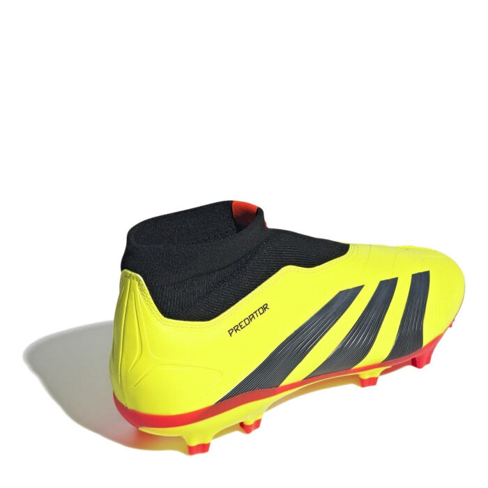 adidas Predator 24 Firm Ground Football Boots – Yellow/Blk/Red – view 4