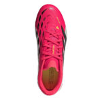adidas Predator Junior Firm Ground Football Boots – Red/Blk/White – view 5