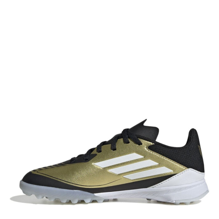 adidas F50 Junior Turf Football Boots – Gold/Black - Image 8