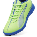 Puma Ultra 5 Junior Turf Football Boots – Green/Wht/Blue - Image 6