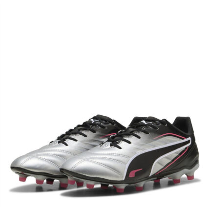 Puma Mens King Firm Ground Football Boots – Puma Silver-P