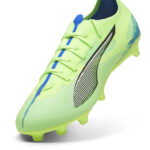 Puma Ultra 5 Firm Ground Football Boots – Green/Wht/Blue – view 6