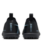 Nike Zoom Mercurial Vapor 16 Junior Turf Football Boots – Black/Blue – view 5