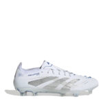 adidas Predator Firm Ground Football Boots – White/Silver