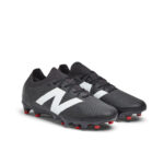 New Balance Tekela V4+ Firm Ground Football Boots – Black/White – view 3