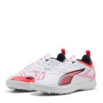 Puma Ultra Junior Turf Football Boots – White/Red