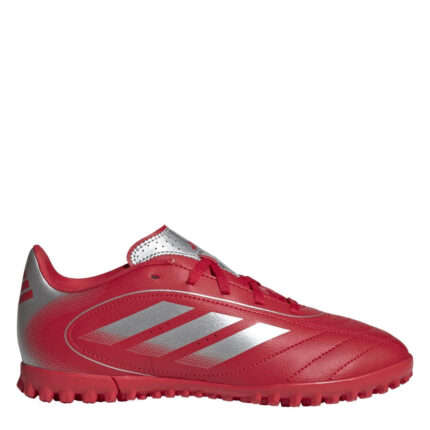 adidas Goletto Junior Turf Football Boots – Red/Silver
