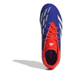 adidas Predator 24 Junior Firm Ground Football Boots – Blue/Wht/Red - Image 5