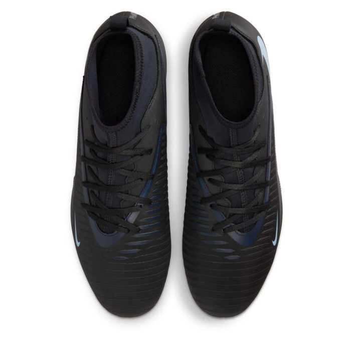 Nike Phantom 6 High Firm Ground Football Boots – Black/Black – view 6