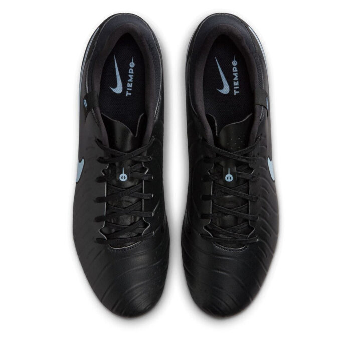 Nike Tiempo Legend 10 Soft Ground Football Boots – Black/Black – view 6