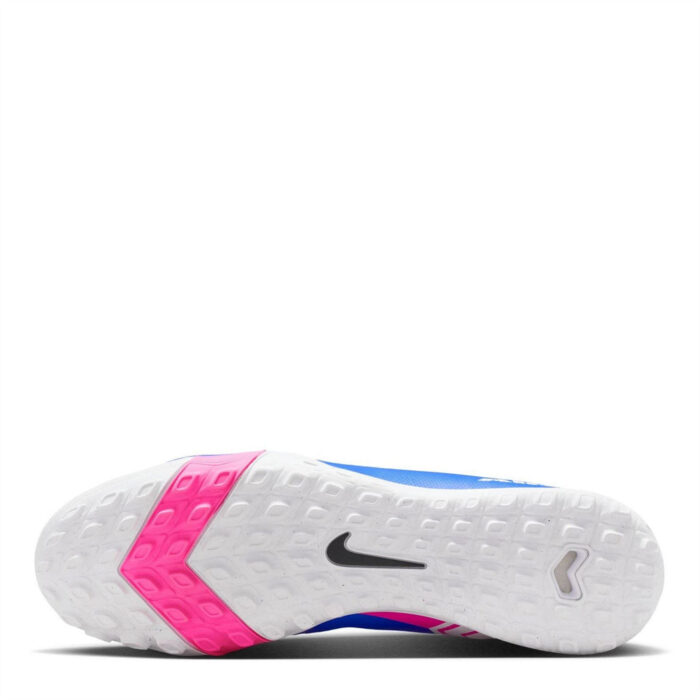 Nike Mens Zoom Mercurial Vapor 16 Turf Football Boots – Blue/Wht/Pink - Image 3