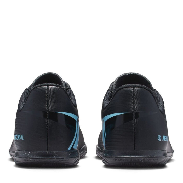 Nike Mercurial Vapor 16 Junior Indoor Football Boots – Black/Blue – view 5