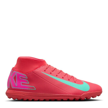 Nike Mercurial Superfly 10 Turf Football Boots – Red/Green
