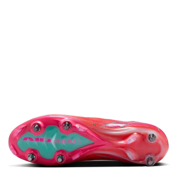 Nike Mercurial Vapor 16 Soft Ground Football Boots – Red/Green – view 3