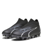 Puma Ultra Firm Ground Football Boots – Black/Asphalt