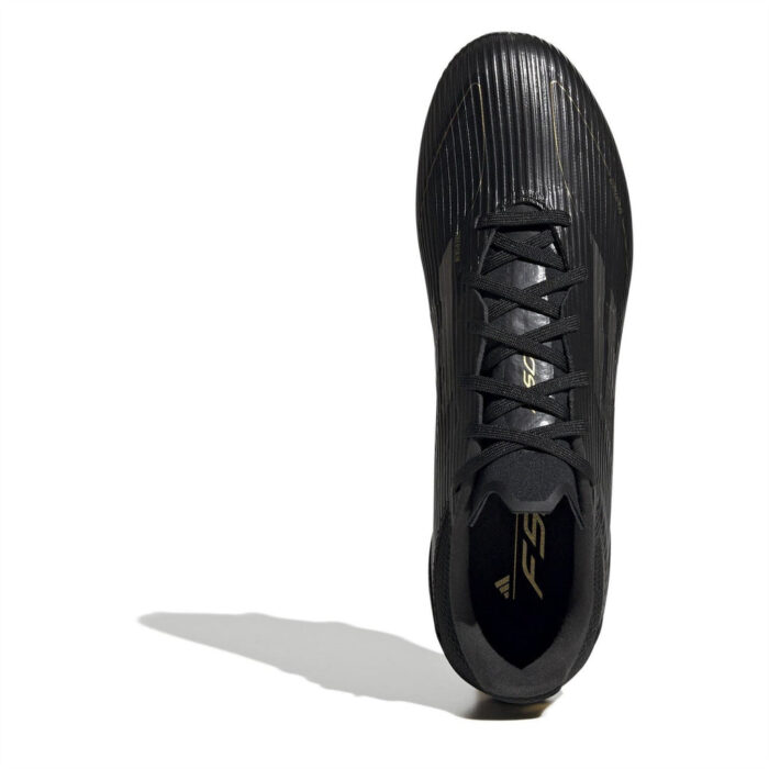 adidas F50 Soft Ground Football Boots – Black/Silver – view 5