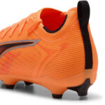 Puma Ultra 5 Junior Firm Ground Football Boots – Orange/Black – view 5
