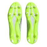 adidas X Crazyfast Firm Ground Football Boots – Wht/Blk/Lemon – view 6