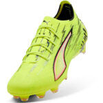 Puma Womens Ultra 5 Firm Ground Football Boots – Yellow/Black - Image 6